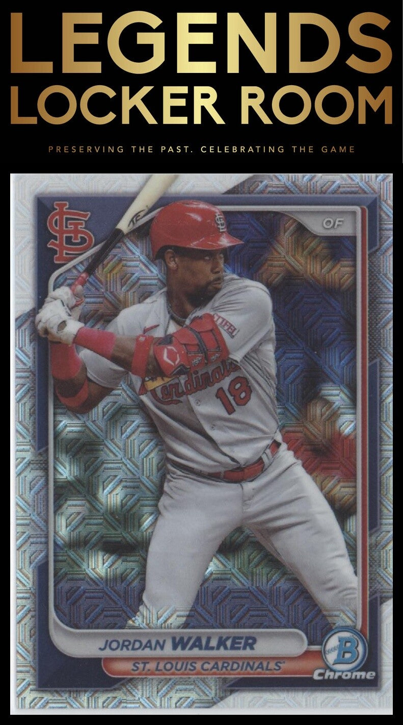 2024 Bowman Chrome  #29 Jordan Walker Mojo Refractor