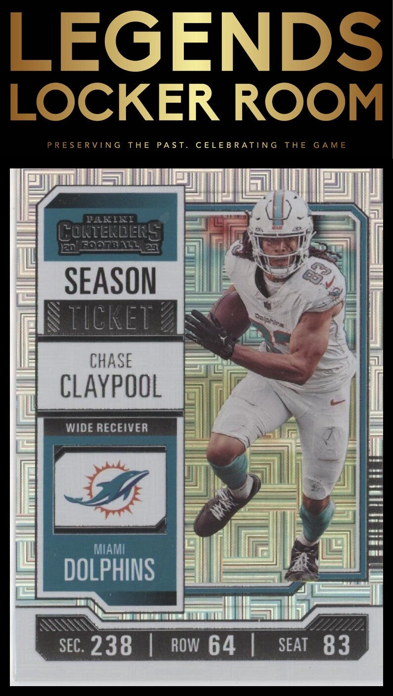 2023 Panini Contenders #17 Chase Claypool