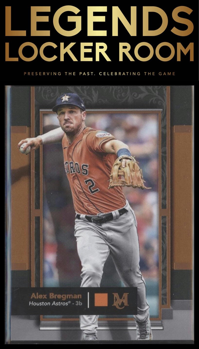2024 Topps Museum Collection #61 Alex Bregman Copper