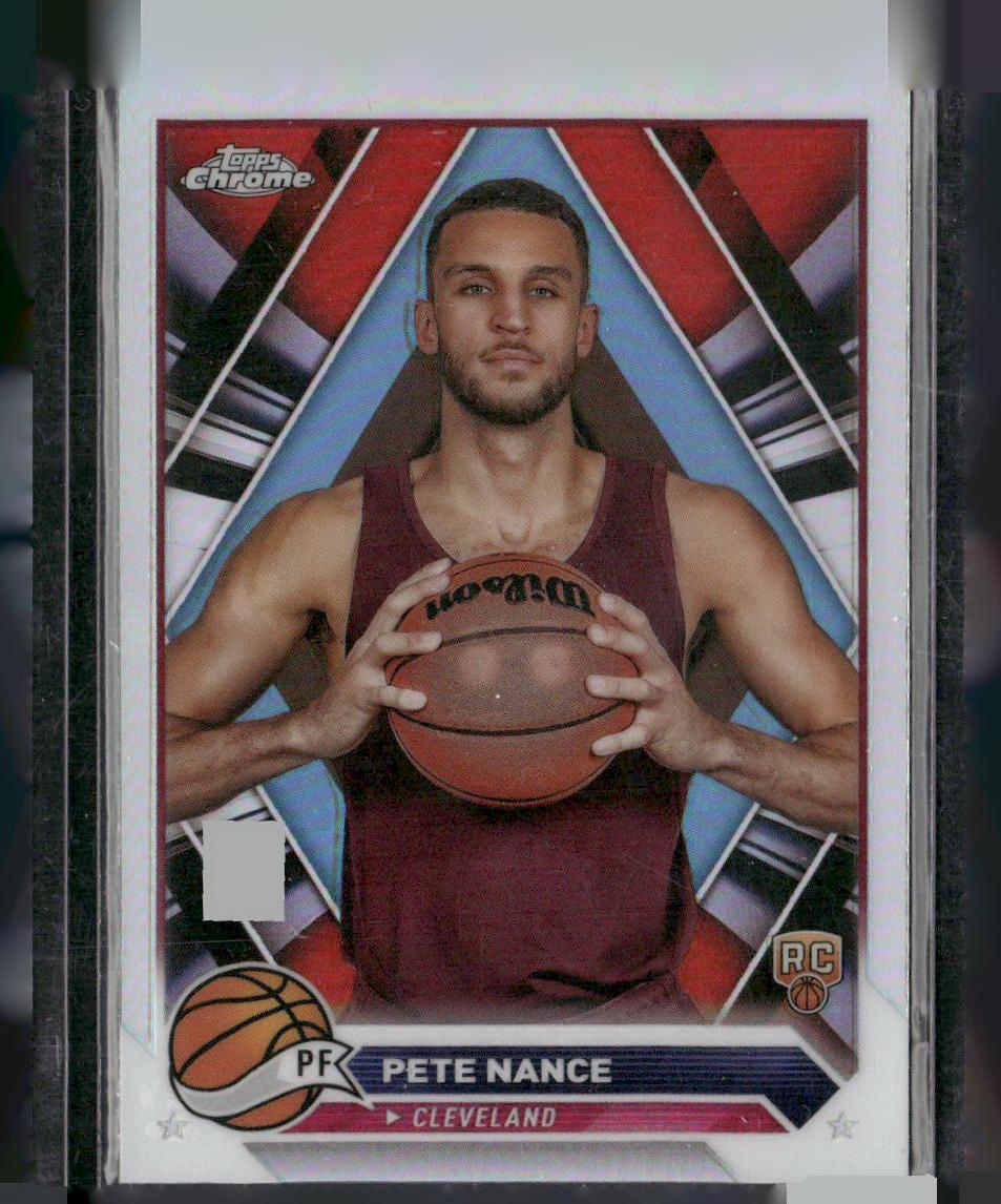 2023-24 Topps Chrome #144 Pete Nance Refractors