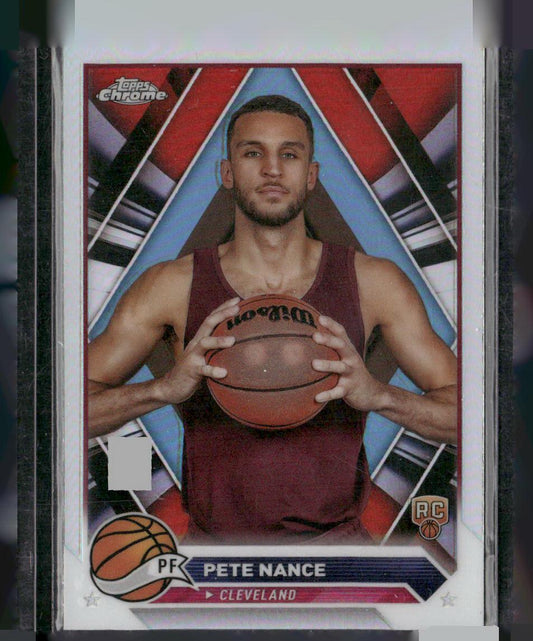 2023-24 Topps Chrome #144 Pete Nance Refractors