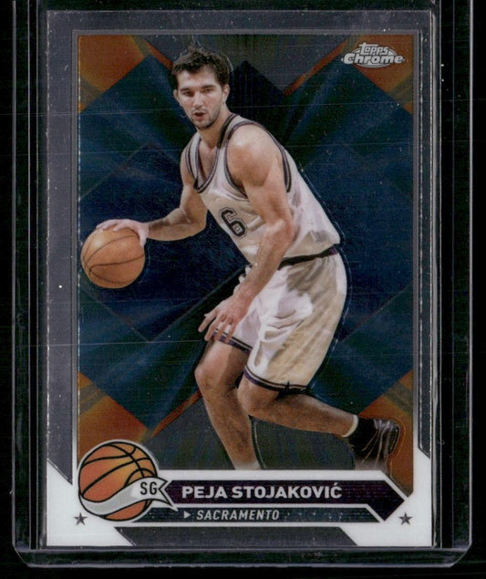 2023-24 Topps Chrome #8 Peja Stojakovic