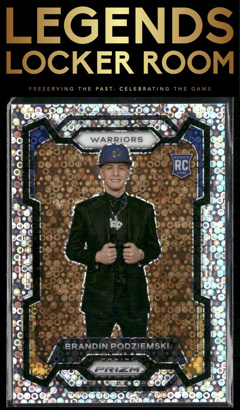 2023-24 Panini Prizm #147 Brandin Podziemski Prizms Fast Break
