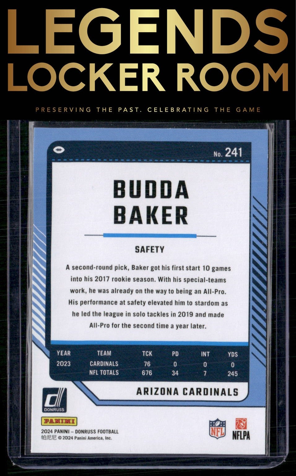 2024 Donruss #241 Budda Baker
