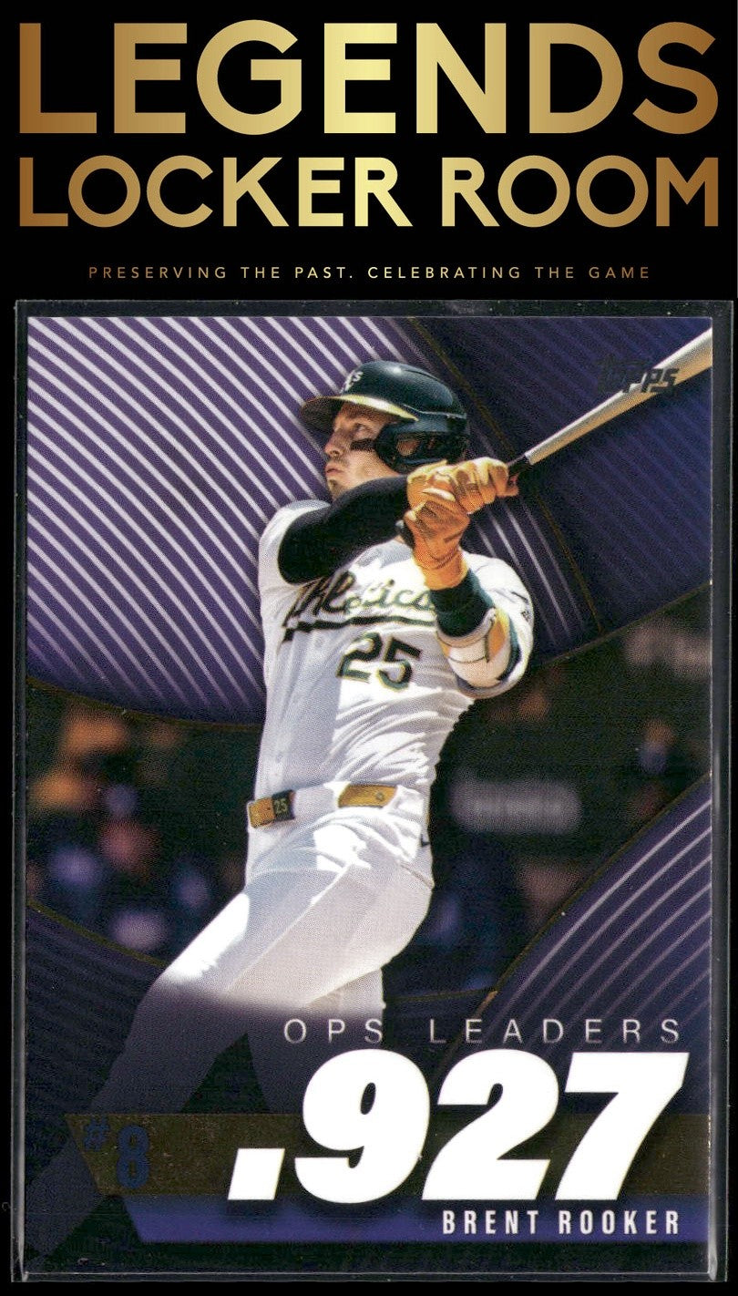 2025 Topps #OPS-8 Brent Rooker OPS Leaders