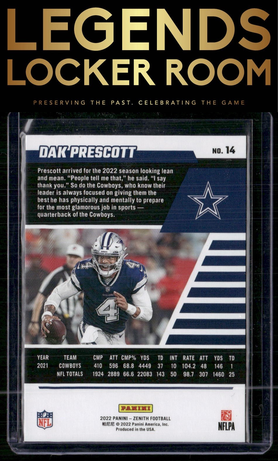 2022 Zenith #14 Dak Prescott Retail