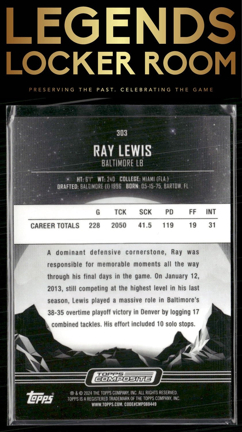 2023 Topps Composite #303 Ray Lewis