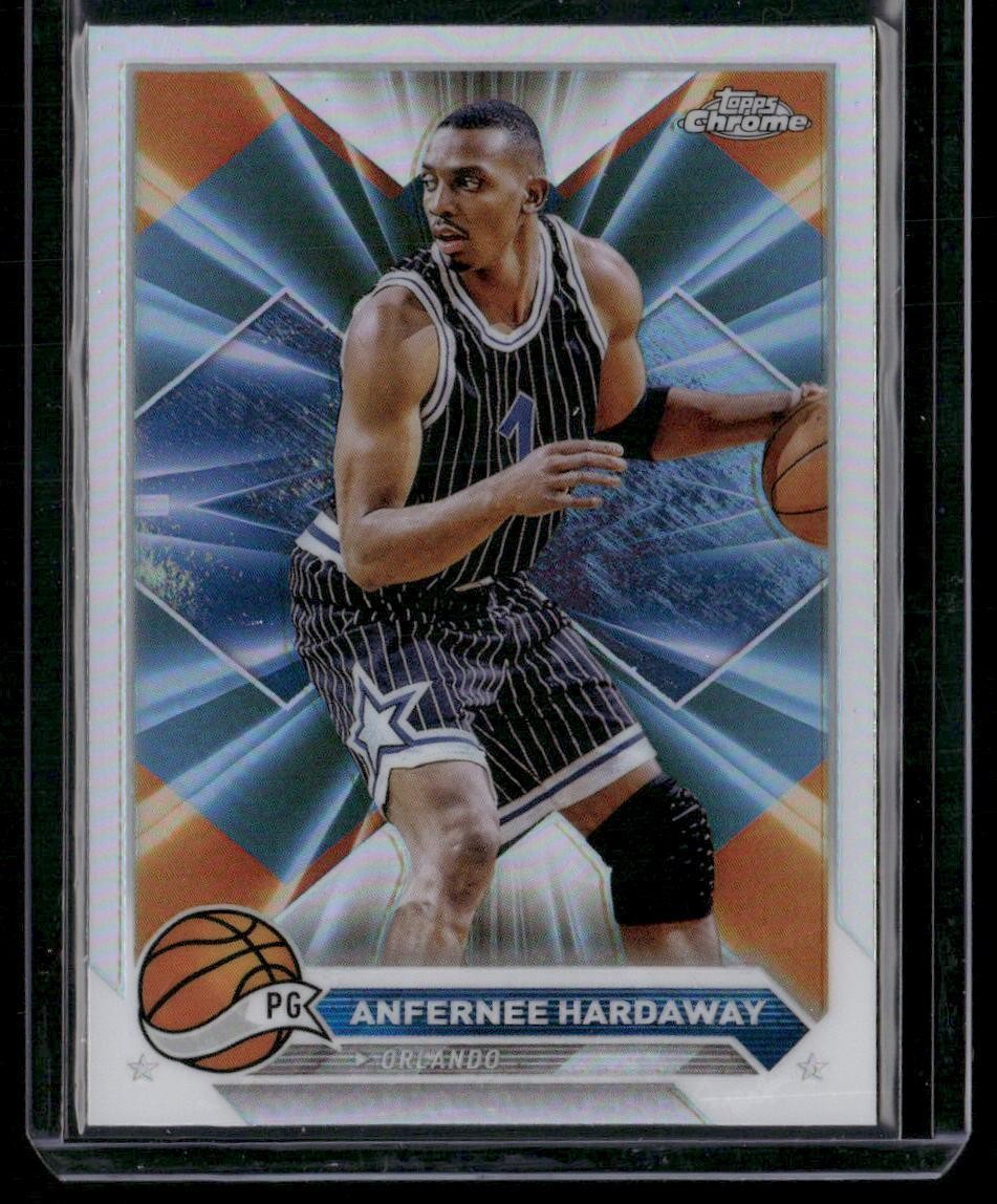 2023-24 Topps Chrome #44 Anfernee Hardaway Refractors