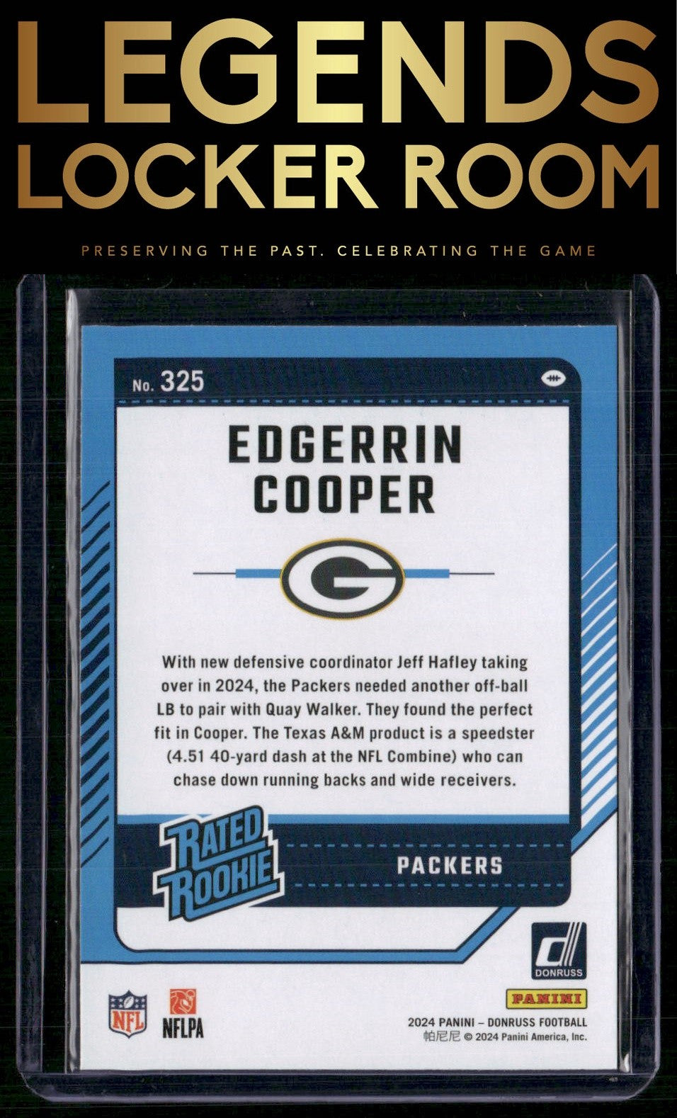 2024 Donruss #325 Edgerrin Cooper