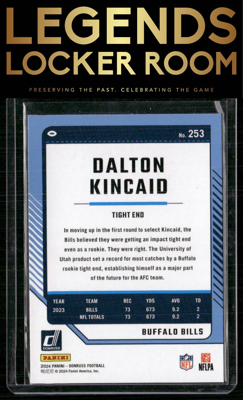 2024 Donruss #253 Dalton Kincaid