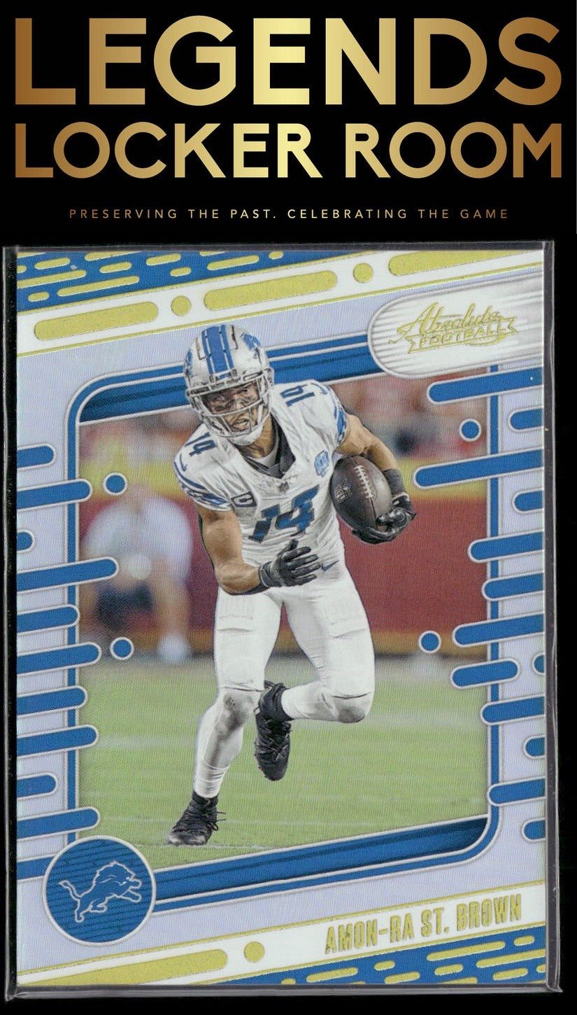 2024 Panini Absolute #33 Amon-Ra St. Brown
