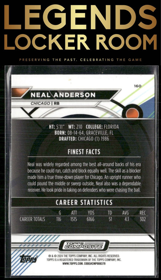 2023 Topps Composite #160 Neal Anderson