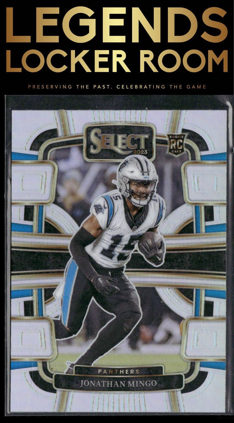 2023 Panini Select #16 Jonathan Mingo Silver Prizms