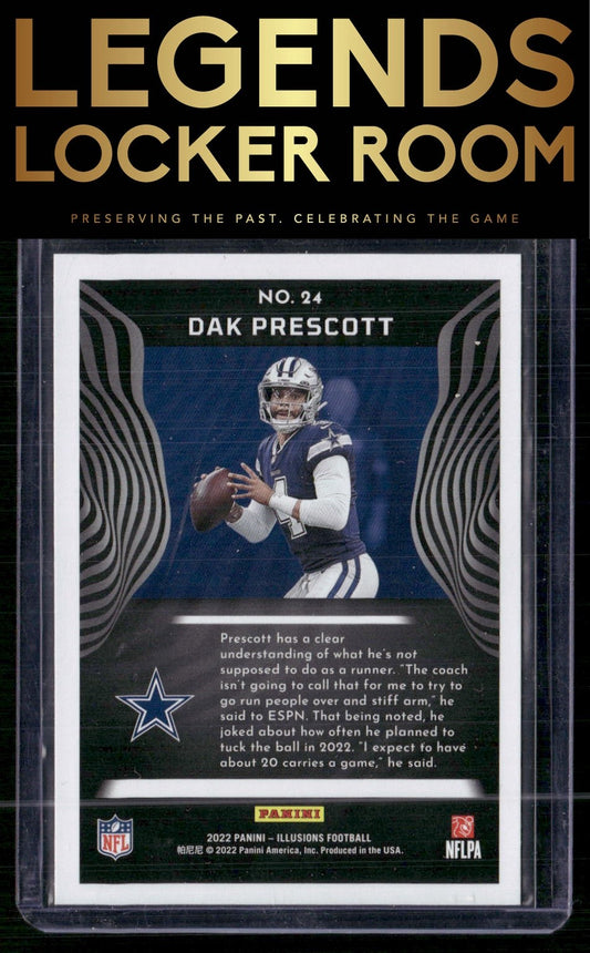 2022 Panini Illusions #24 Dak Prescott