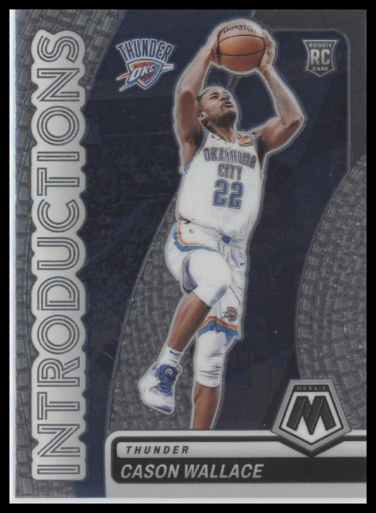 2023-24 Panini Mosaic Cason Wallace