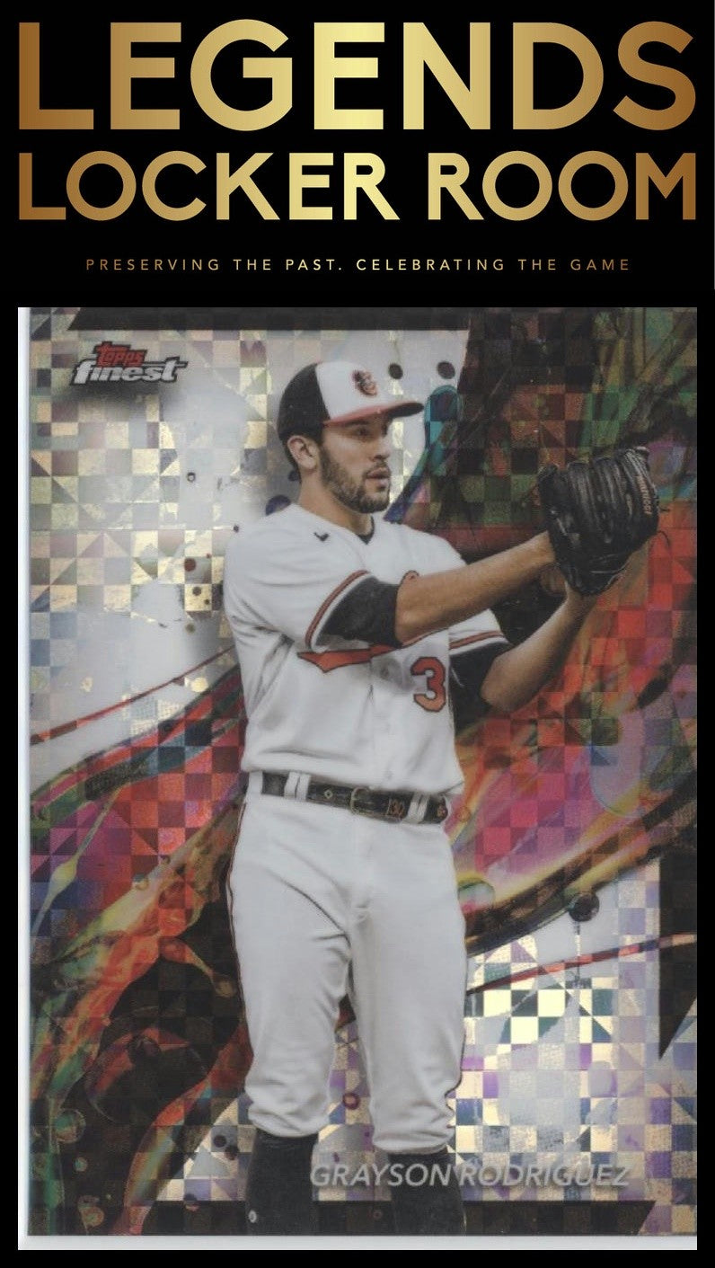 2024 Finest #19 Grayson Rodriguez Checkerboard