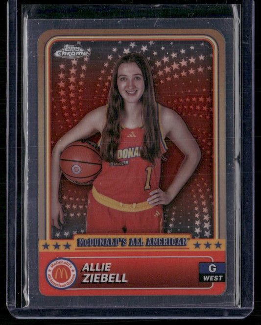 2024 Topps Chrome McDonald's All-American #74 Allie Ziebell