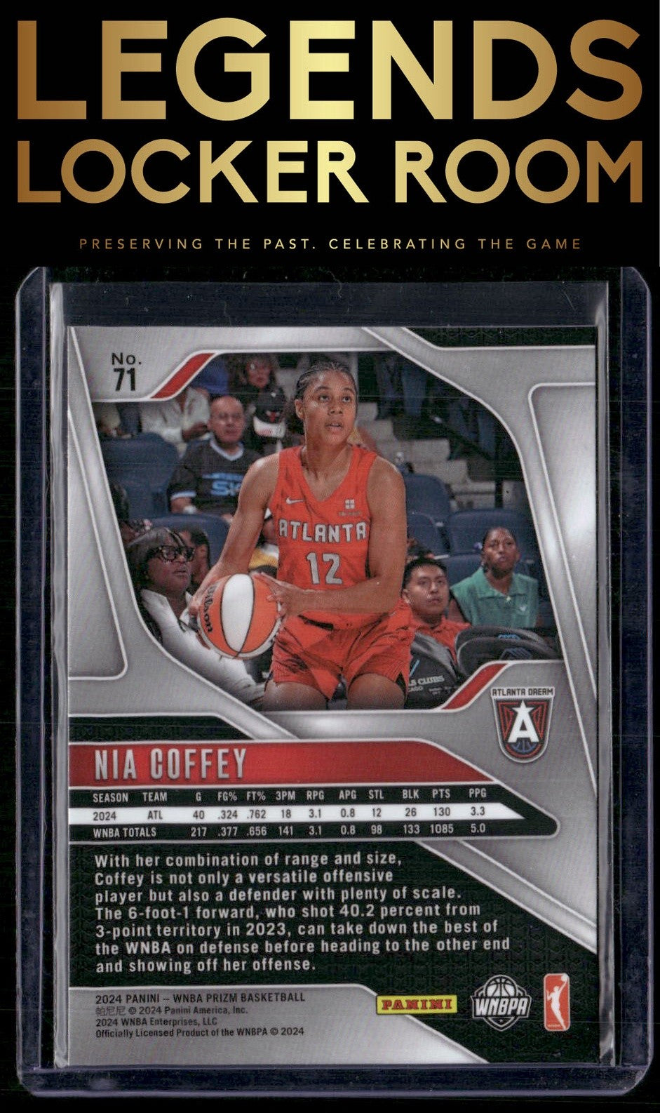 2024 Panini Prizm WNBA #71 Nia Coffey