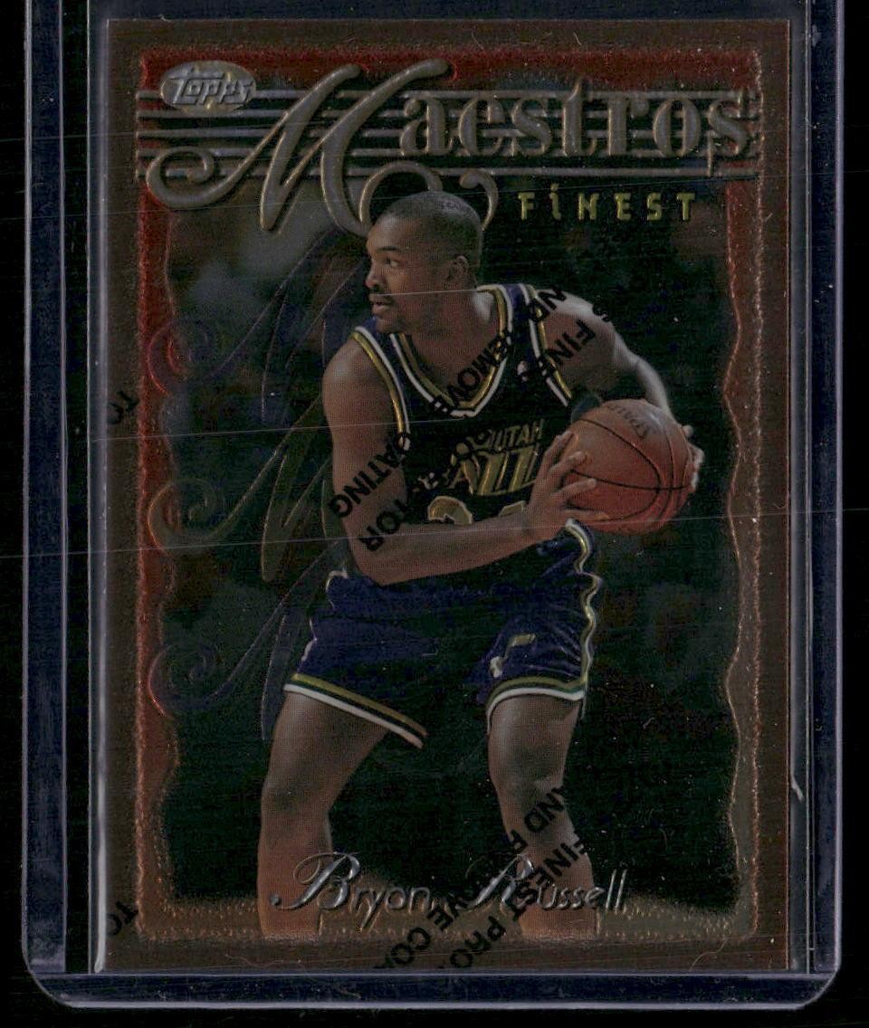 1996-97 Finest #86 Bryon Russell Refractors