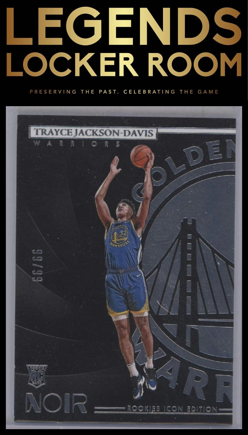 2023-24 Panini Noir #192 Trayce Jackson-Davis #/99