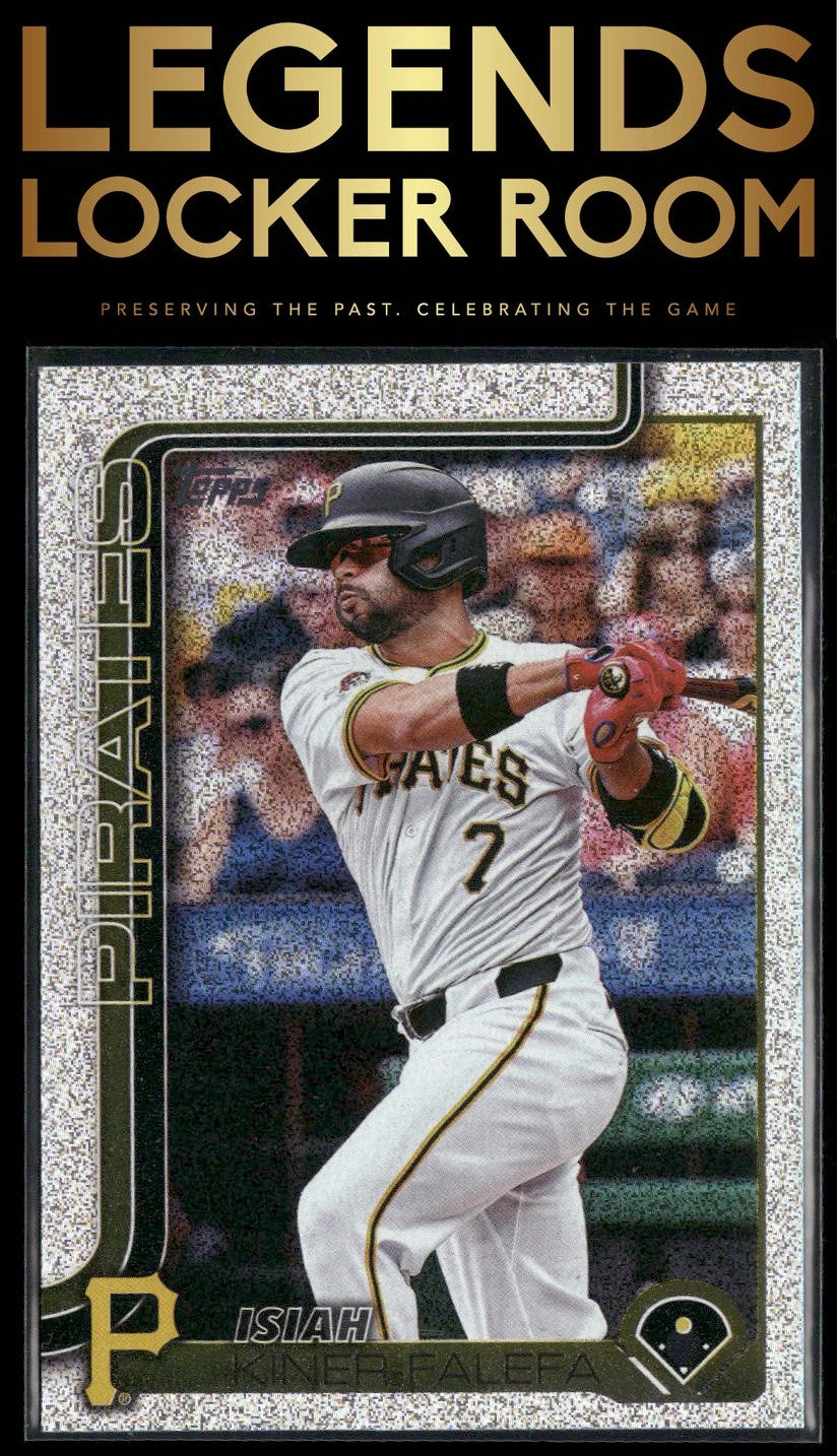 2025 Topps #559 Isiah Kiner-Falefa Sandglitter