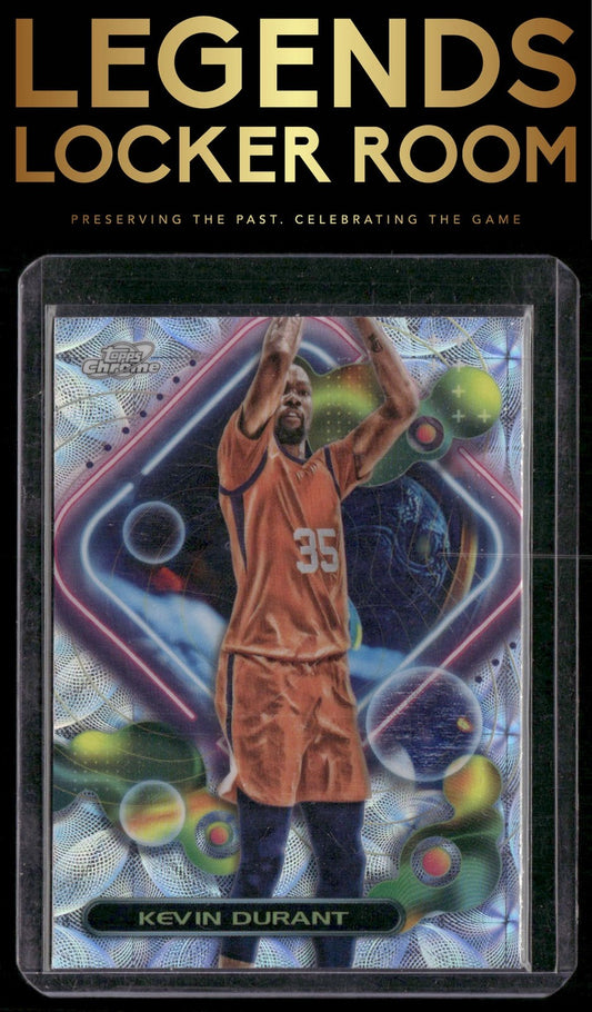 2023-24 Topps Chrome Cosmic #101 Kevin Durant Nucleus Refractors