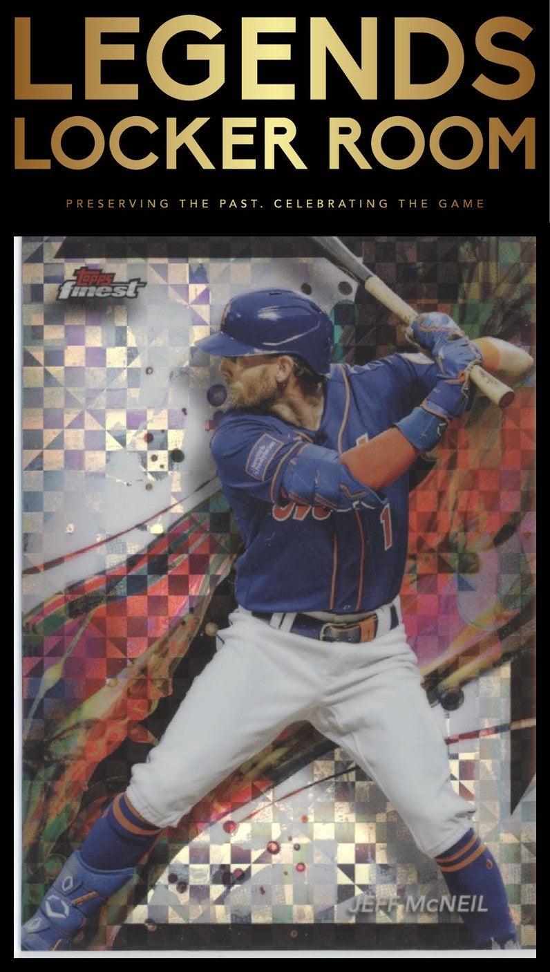 2024 Finest #89 Jeff McNeil Checkerboard Refractor