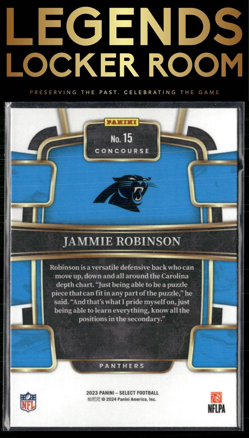 2023 Panini Select #15 Jammie Robinson