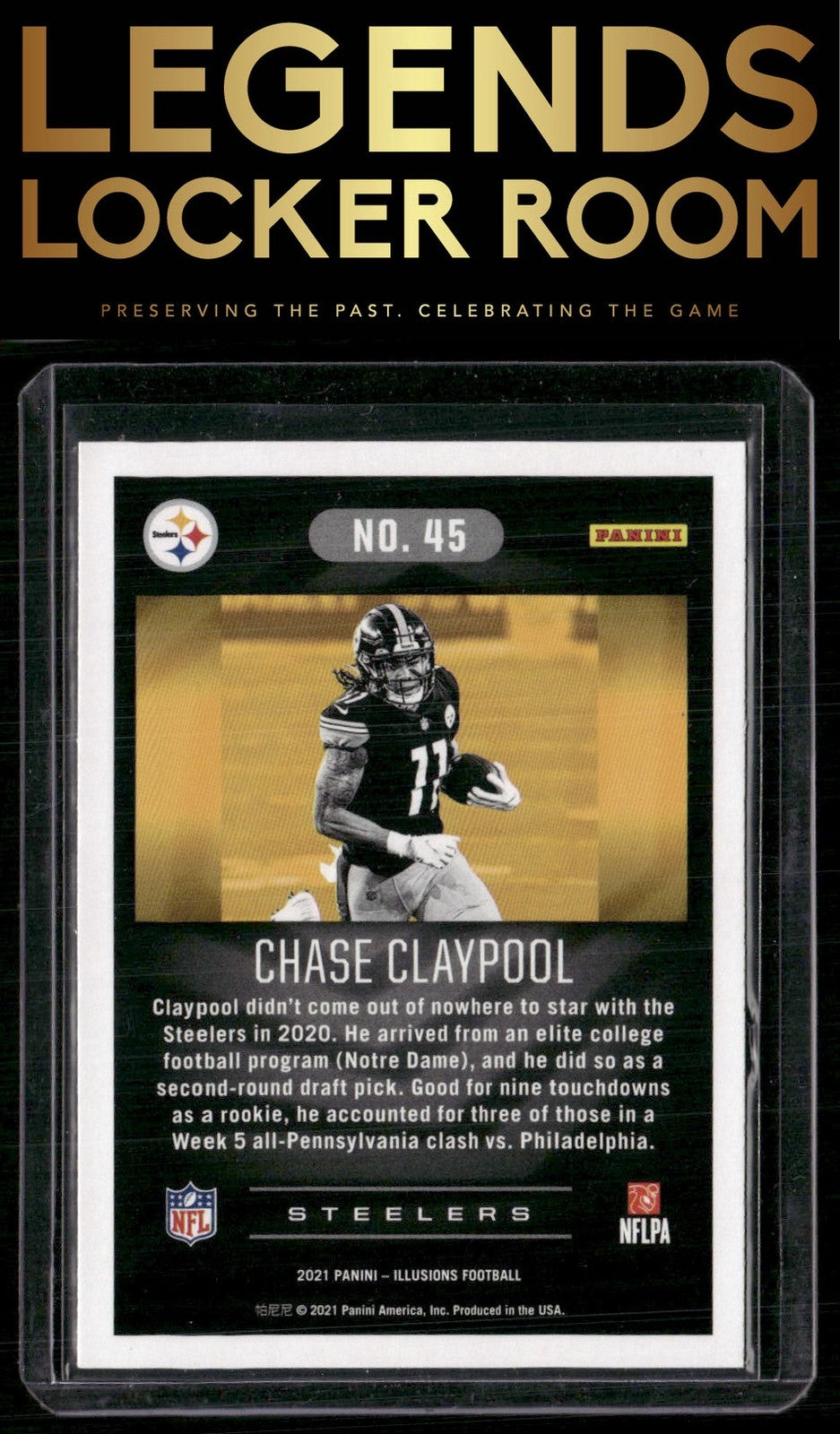 2021 Panini Illusions #45 Chase Claypool Retail
