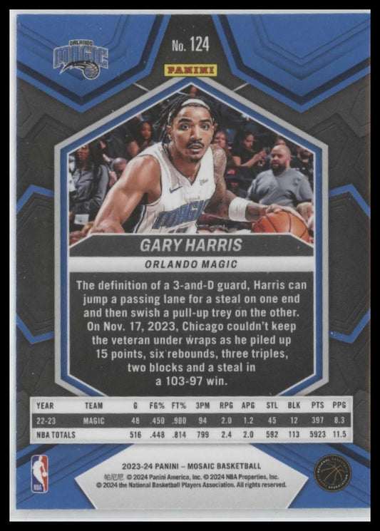 2023-24 Panini Mosaic #124 Gary Harris