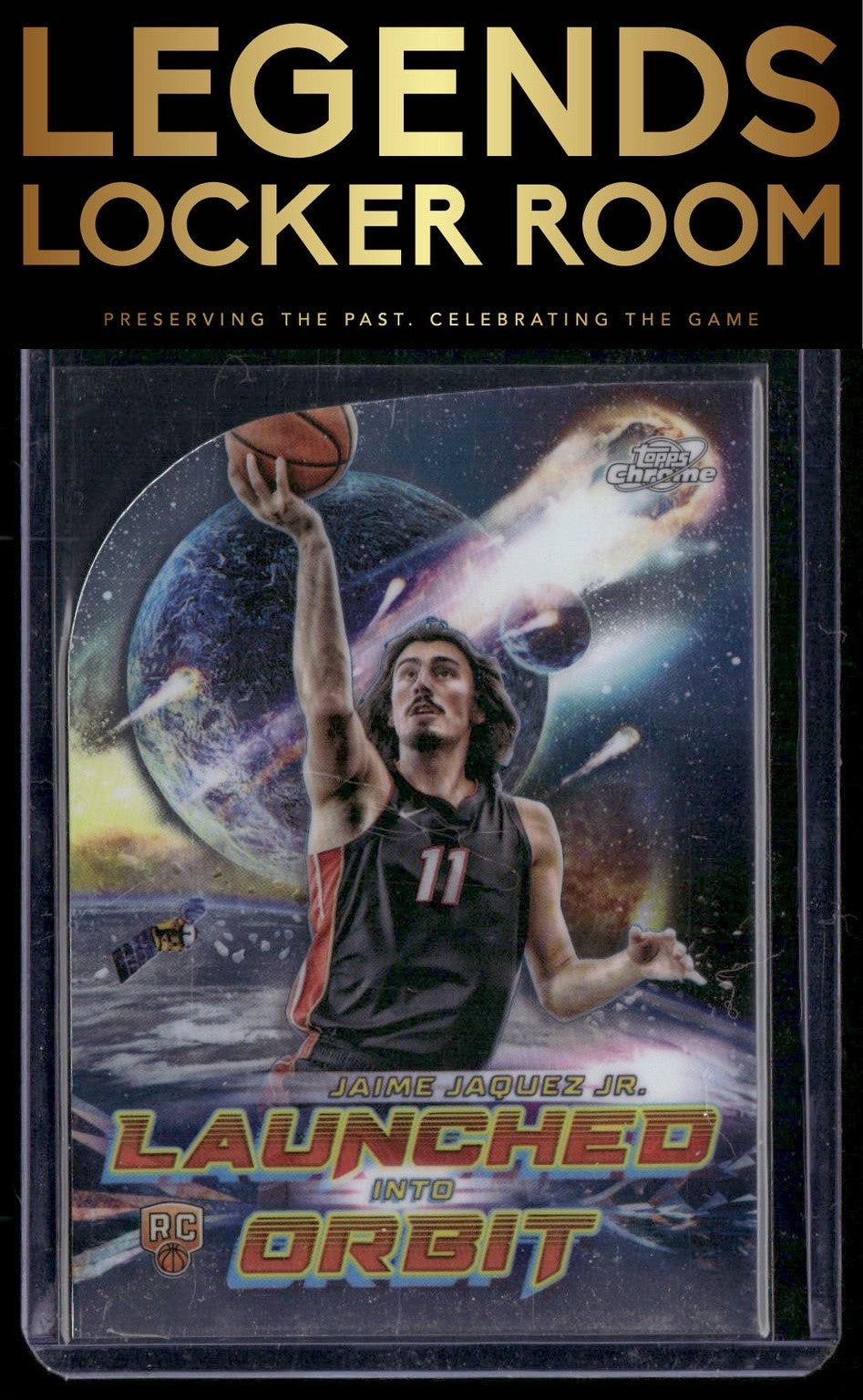 2023-24 Topps Chrome Cosmic #LIO-6 Jaime Jaquez Jr. Launched Into Orbit