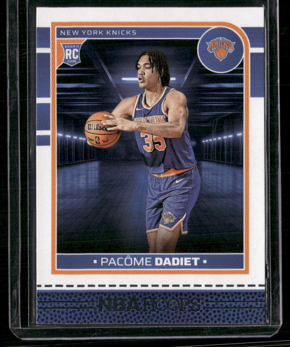 2024-25 Hoops #255 Pacome Dadiet