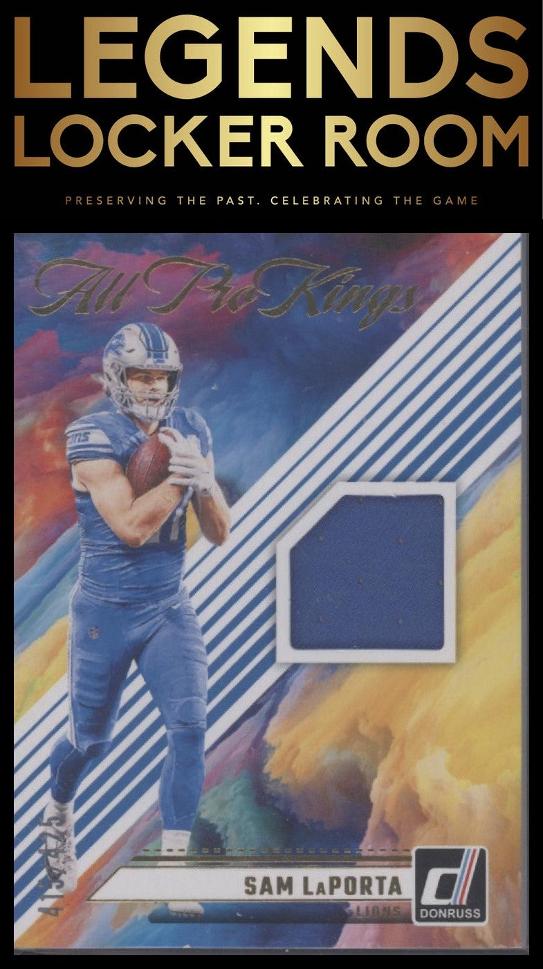 2024 Donruss #APK-SLA Sam LaPorta All Pro Kings #/425