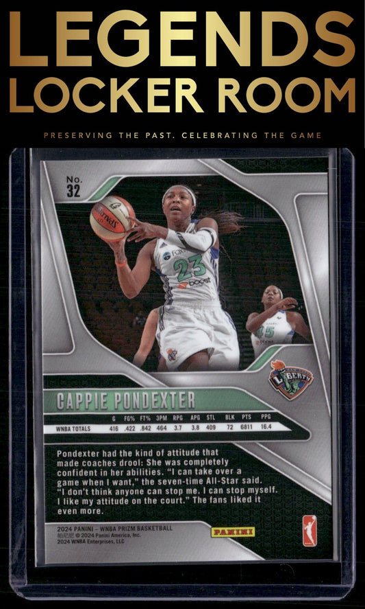 2024 Panini Prizm WNBA #32 Cappie Pondexter