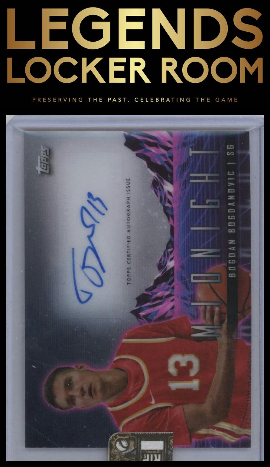 2023-24 Topps Midnight #HS-BB Bogdan Bogdanovic Horizon Signatures