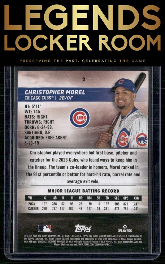 2024 Stadium Club #2 Christopher Morel