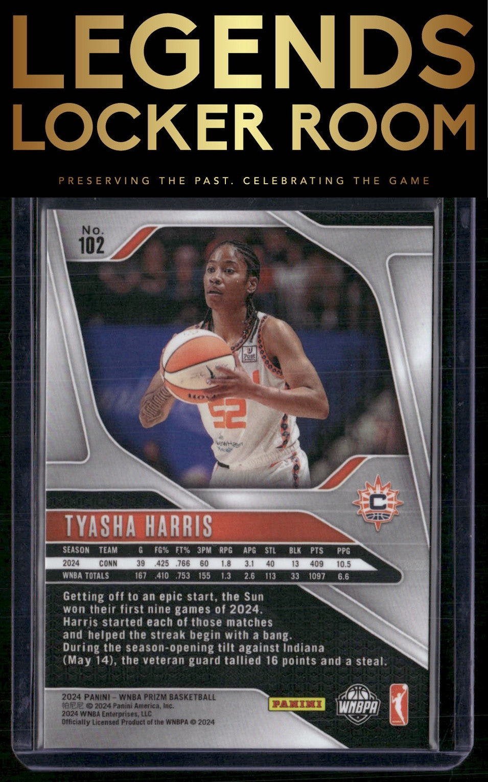 2024 Panini Prizm WNBA #102 Tyasha Harris