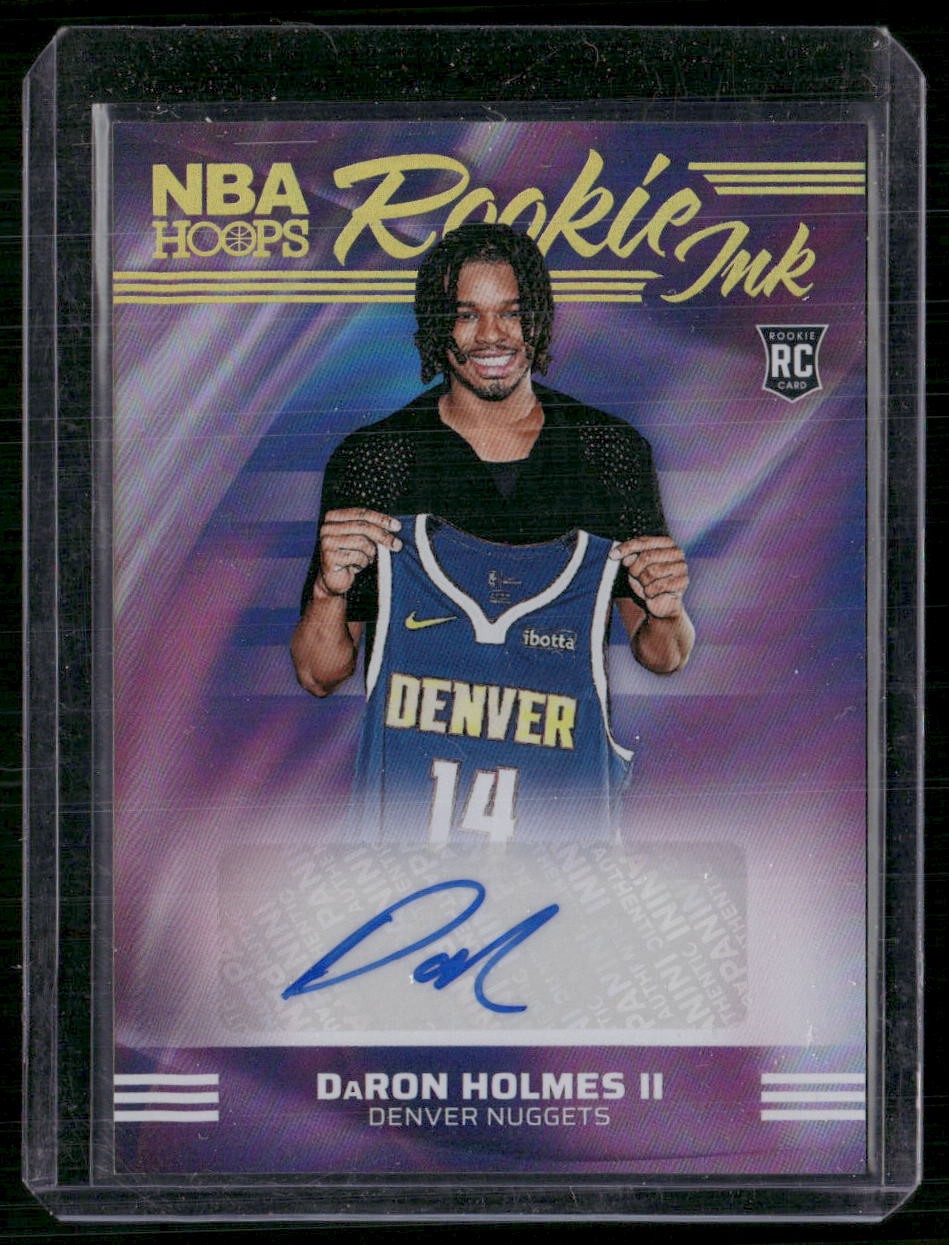 2024-25 Hoops #RI-HOL DaRon Holmes II Rookie Ink