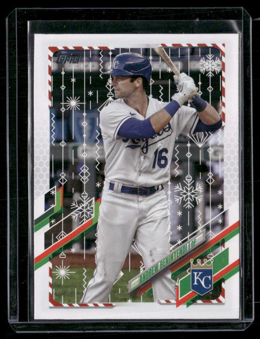 2021 Topps Holiday #HW138 Andrew Benintendi