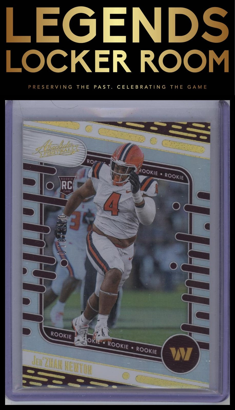2024 Panini Absolute #136 Jer'Zhan Newton #/350