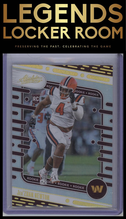 2024 Panini Absolute #136 Jer'Zhan Newton #/350