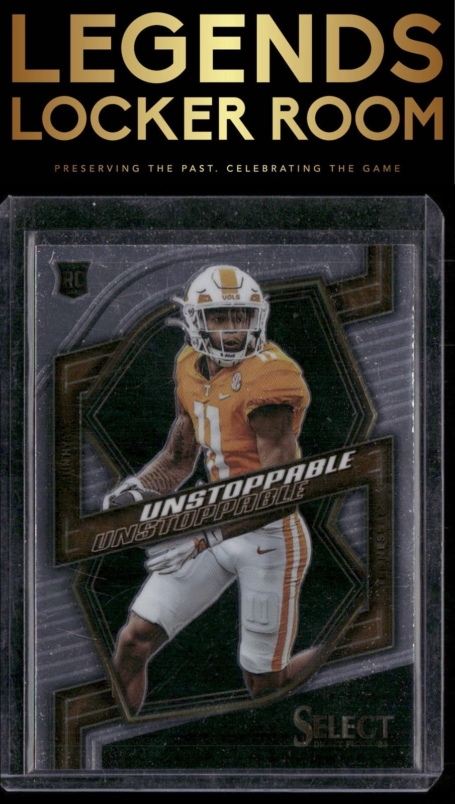 2023 Panini Select Draft Picks #UN-21 Jalin Hyatt Unstoppable