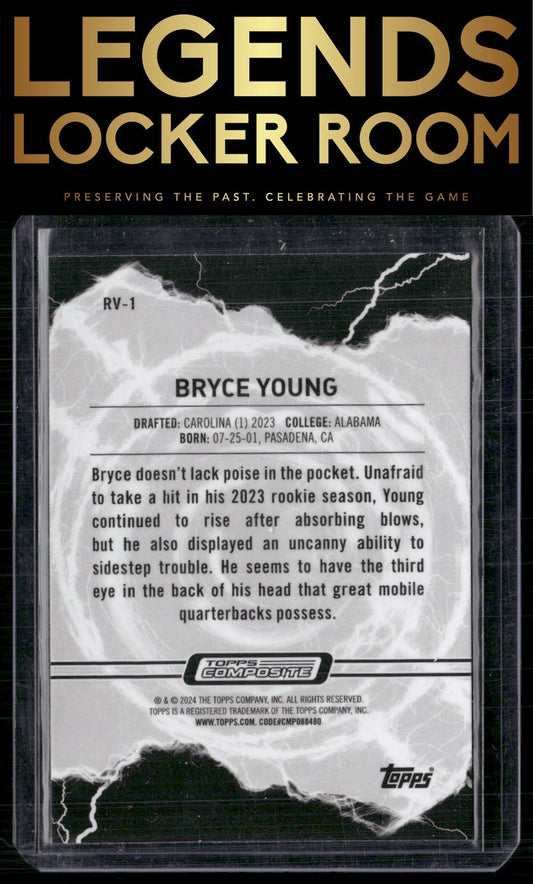 2023 Topps Composite #RV-1 Bryce Young Resurgence Voltaic