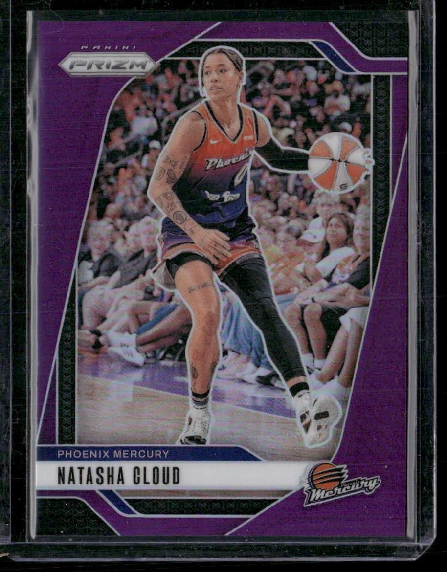 2024 Panini Prizm WNBA #11 Natasha Cloud Purple Prizms #/149