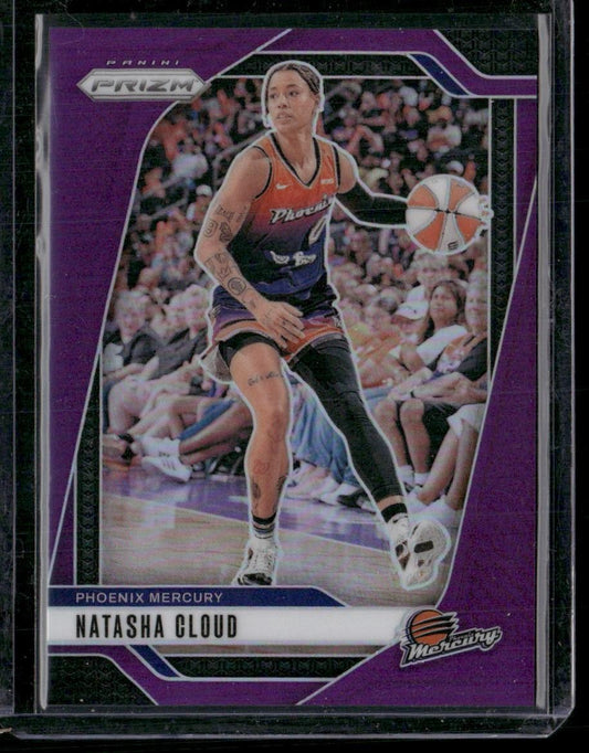 2024 Panini Prizm WNBA #11 Natasha Cloud Purple Prizms #/149