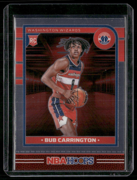 2024-25 Hoops #244 Bub Carrington Premium Prizms Silver