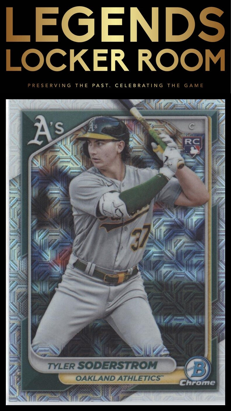 2024 Bowman Chrome #15 Tyler Soderstrom Mojo Refractor