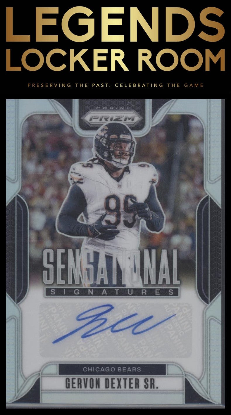 2024 Panini Prizm #SS-GDS Gervon Dexter Sr. Sensational Signatures #/149