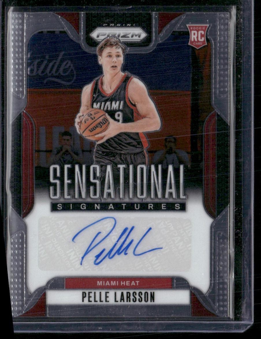 2024-25 Panini Prizm #SS-PLL Pelle Larsson Sensational Signatures