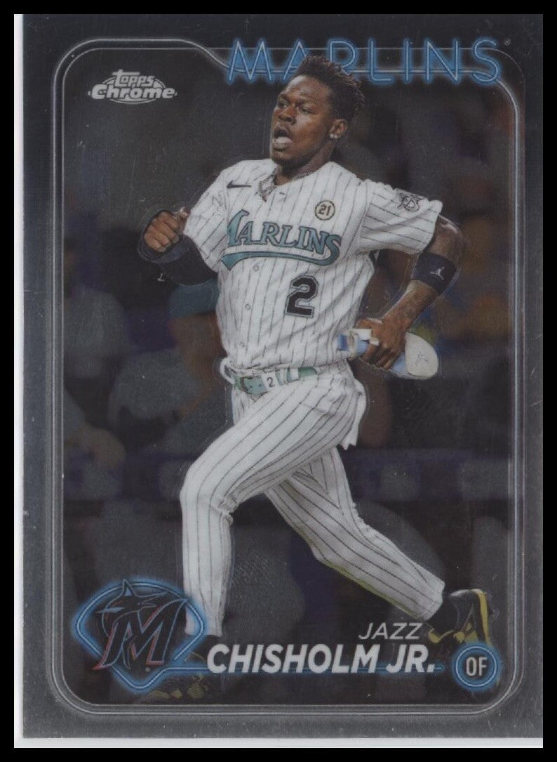 2024 Topps Chrome #70 Jazz Chisholm Jr.